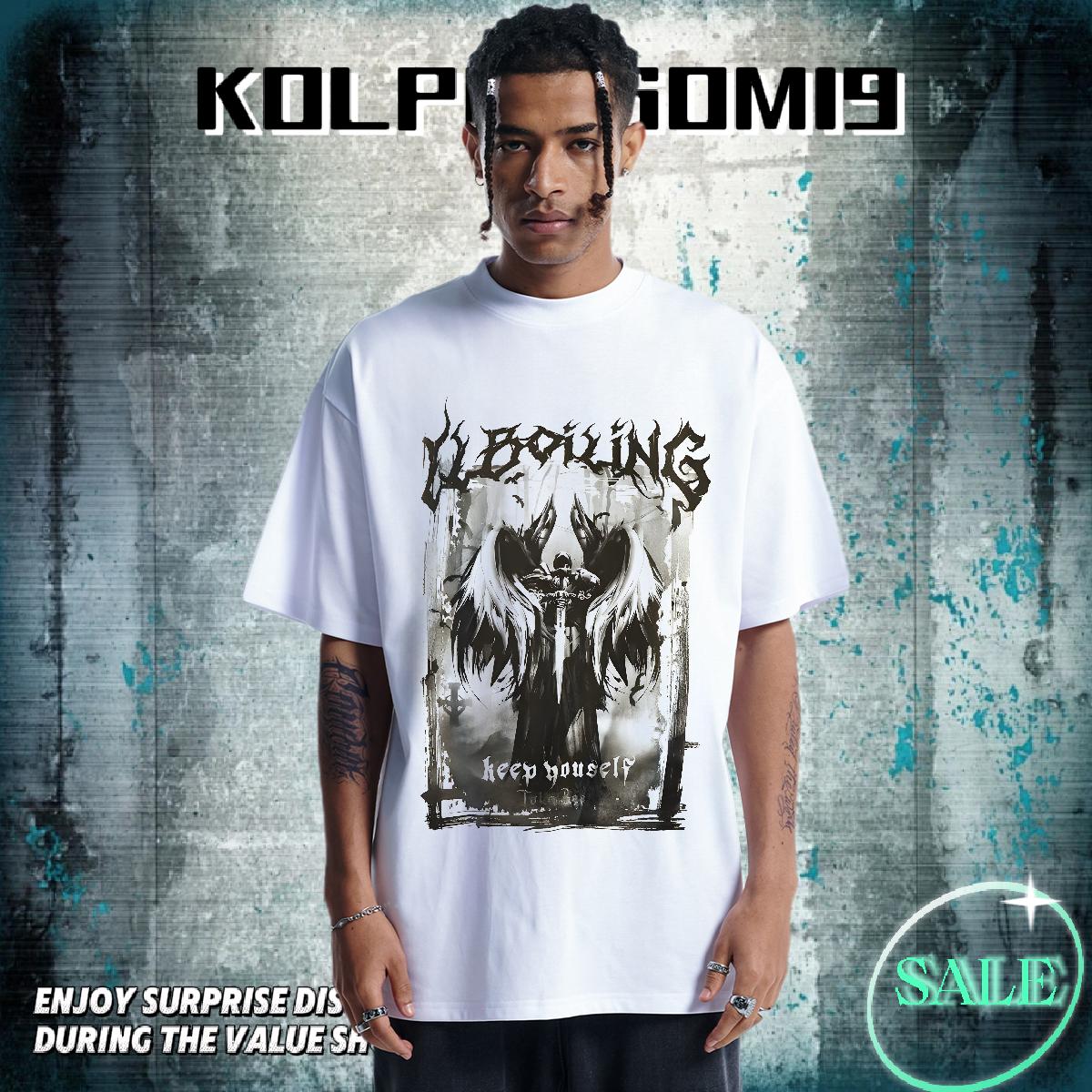 2024 T-Shirts Custom Printed Men Tops Tees Daily Outfit Breathable Crew Neck Designer Wear
