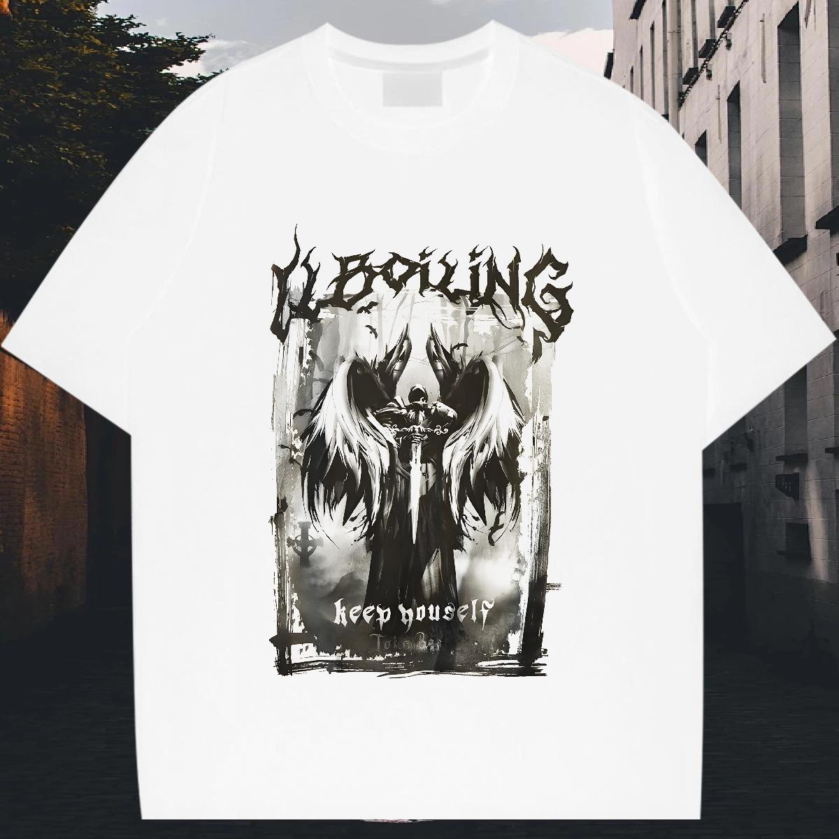 New Designer T Shirts Men Anime Tshirt for Man Woman Hip Hop Crew Neck Cotton Breathable Wholesale Tees Shirts