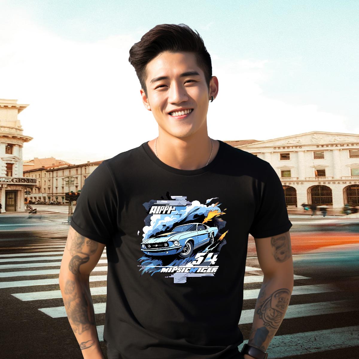 DIY T shirt Custom Anime Street Casual Men Tees 180g Cotton Brand Tees