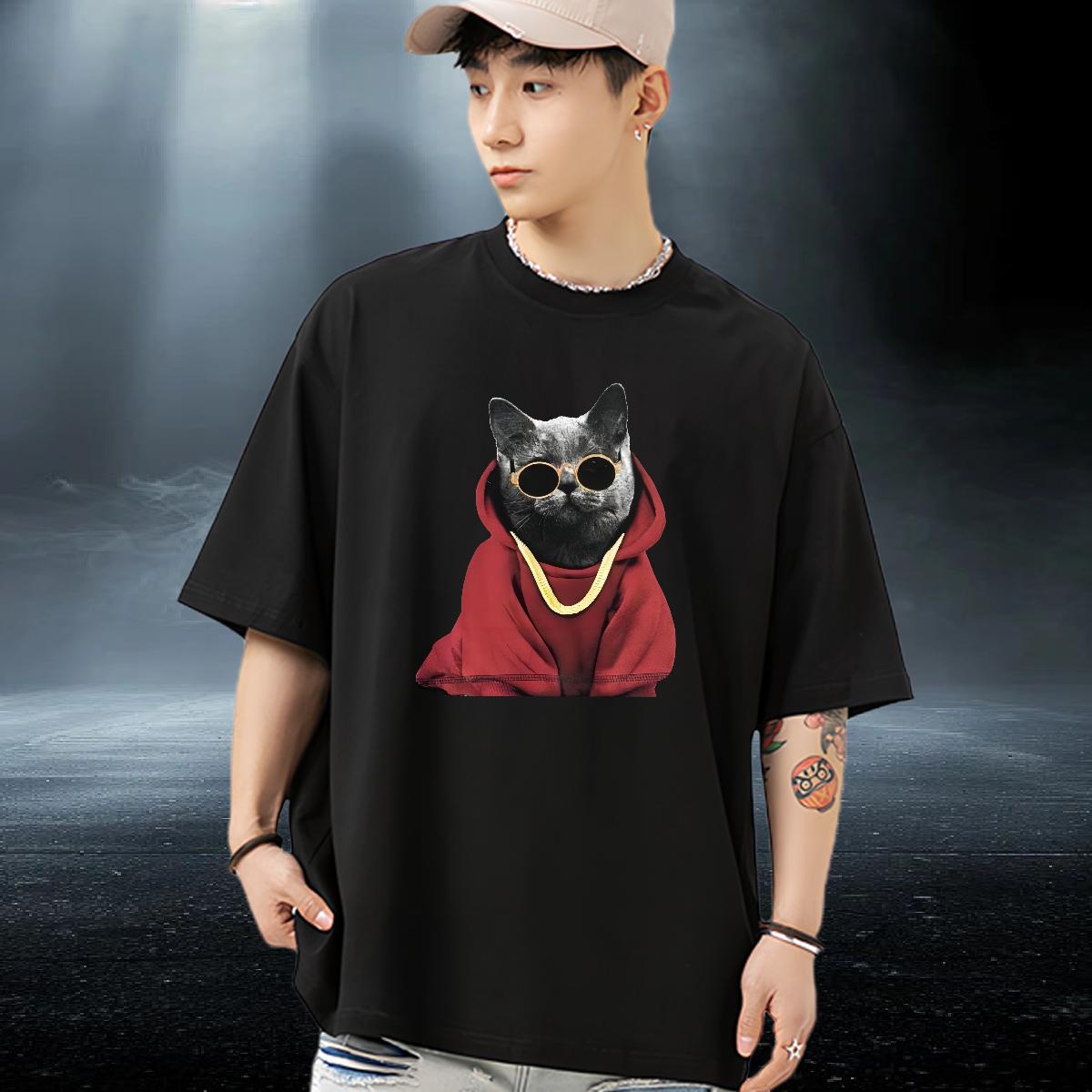 Cool Man T Shirts Street Casual Crew Neck Cotton Breathable Men Tops Tees 2024 Designer Custom Tees