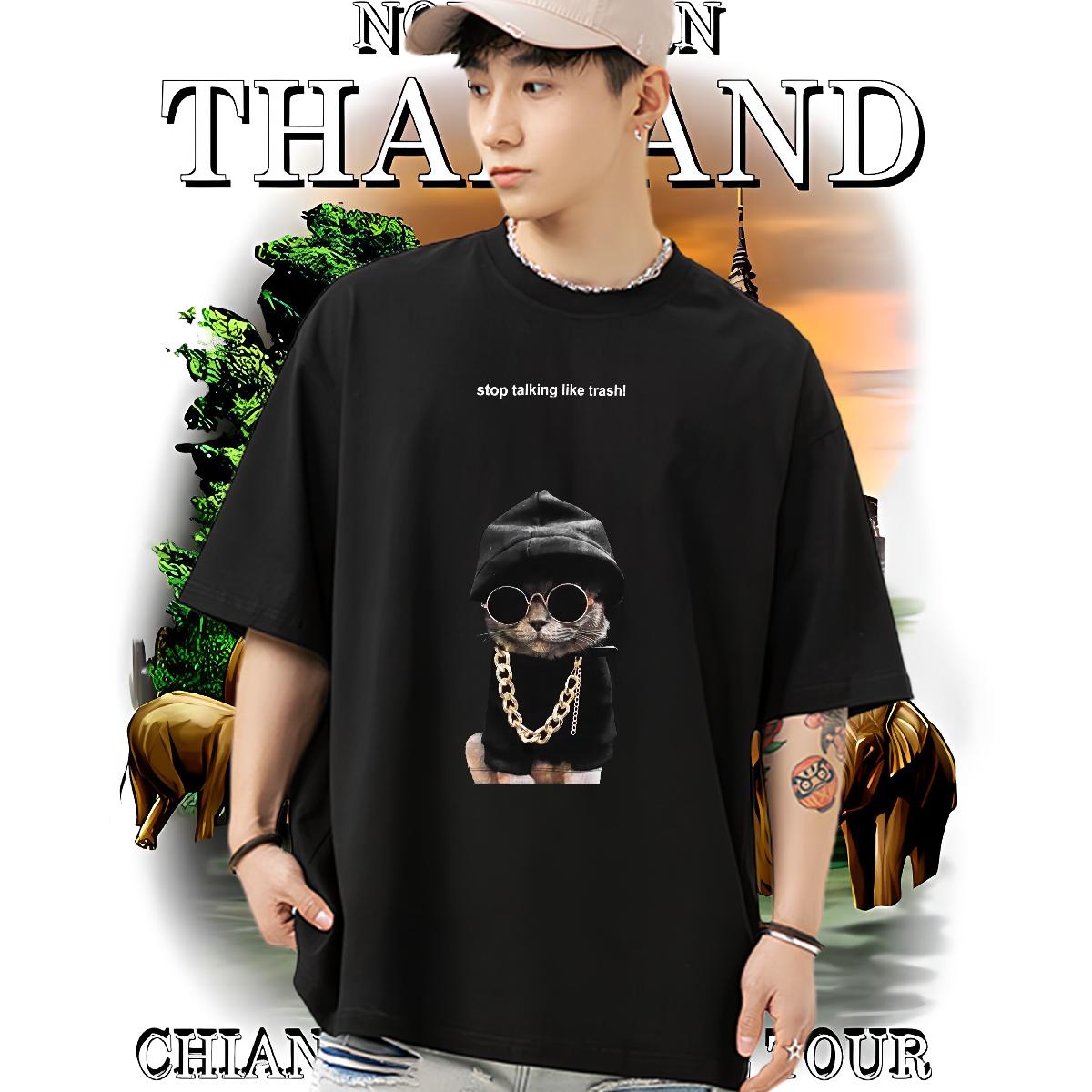 Fashion New T Shirts Men Breathable Crew Neck Sports Casual Mens Tshirts Customized Wholesale Tees