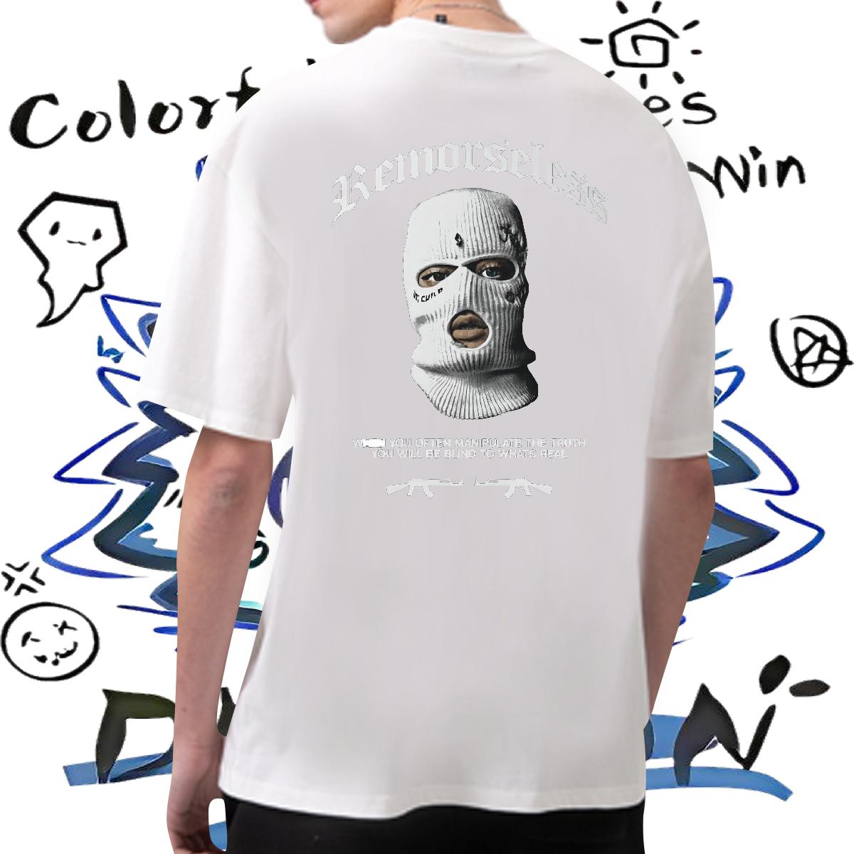 2024 Designer T-Shirts DIY Men Tops Tees Street Cotton Breathable Soft Classic Tshirts