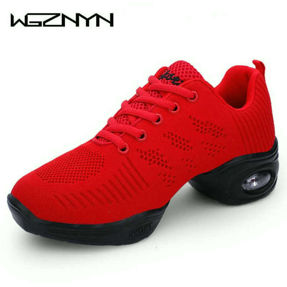 Brand Women Soft Outsole Woman Breath Hip Hop Feature Dance Sneakers Ladies Girl's Modern Jazz Dancing Shoes W3
