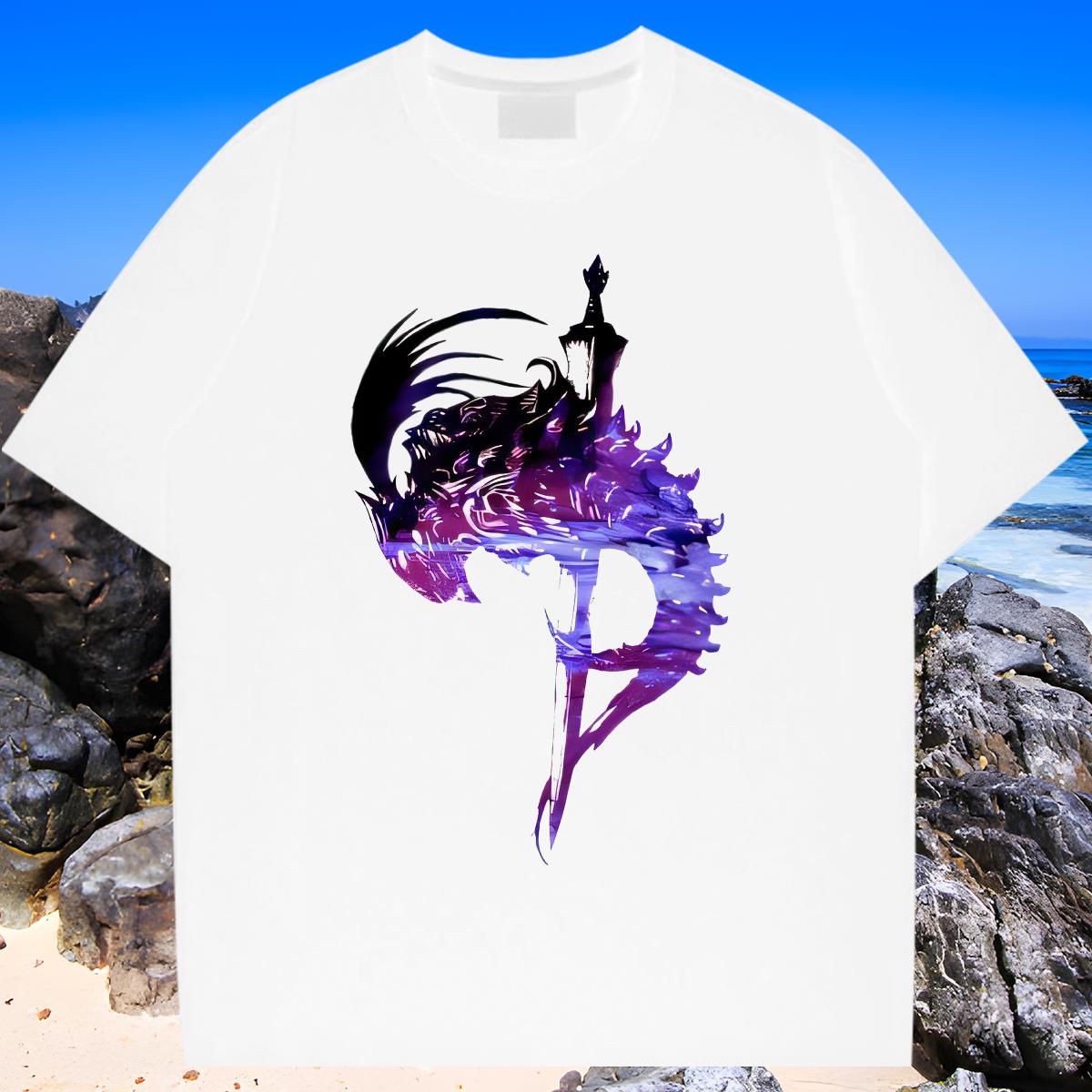 High Quality T shirt High Street Hip Hop Cotton Breathable Couples T Shirts 2024 Summer Custom Print Plus Size Tshirts
