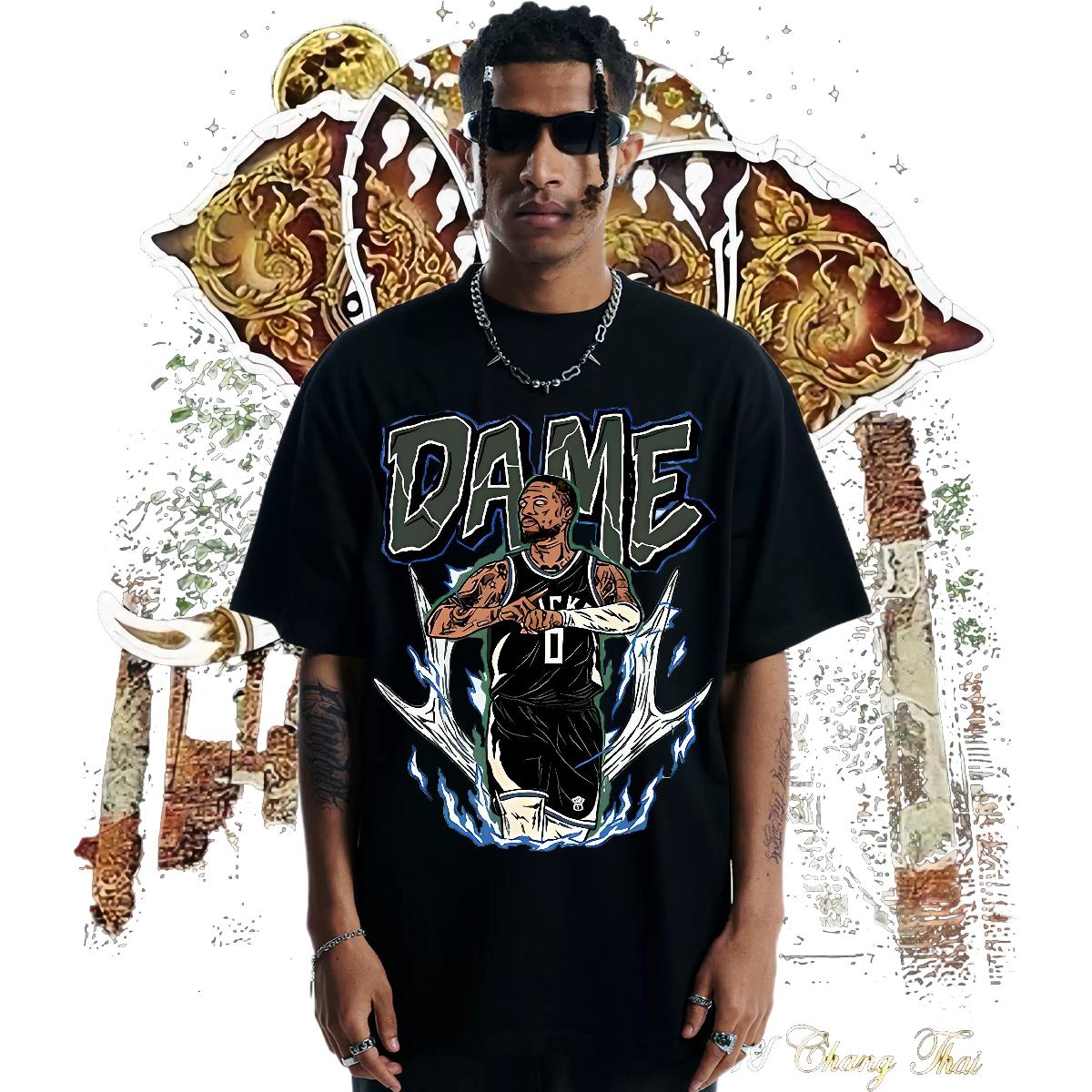 Designer Fashion T Shirt For Man Anime Print Men Tshirts Sport Cotton Breathable Short Sleeve Comfortable Tops Shirt