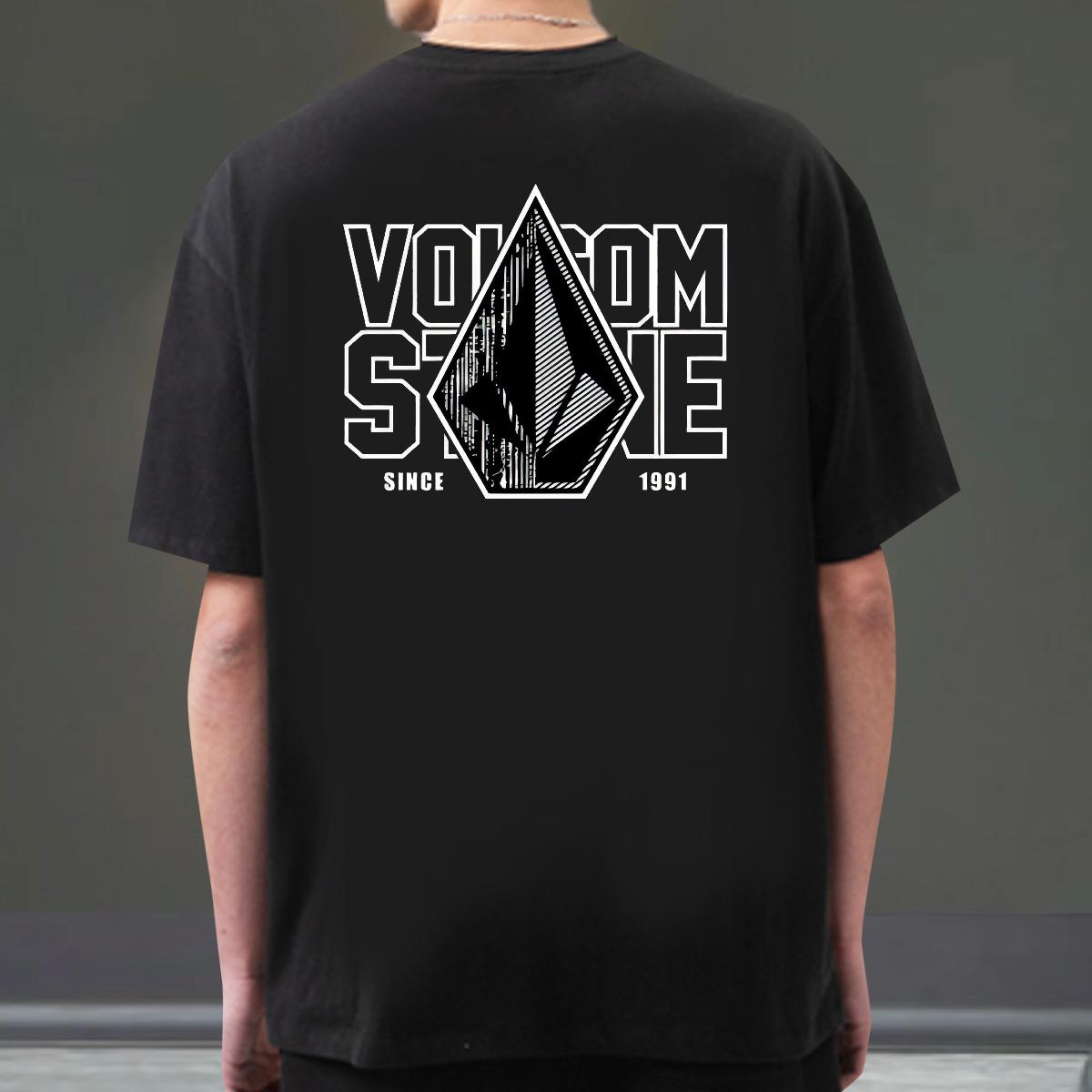 Unisex T-Shirts Crew Neck Cotton Breathable Hip Hop Street Couples T Shirts Plus Size Custom Fashion Design Polos