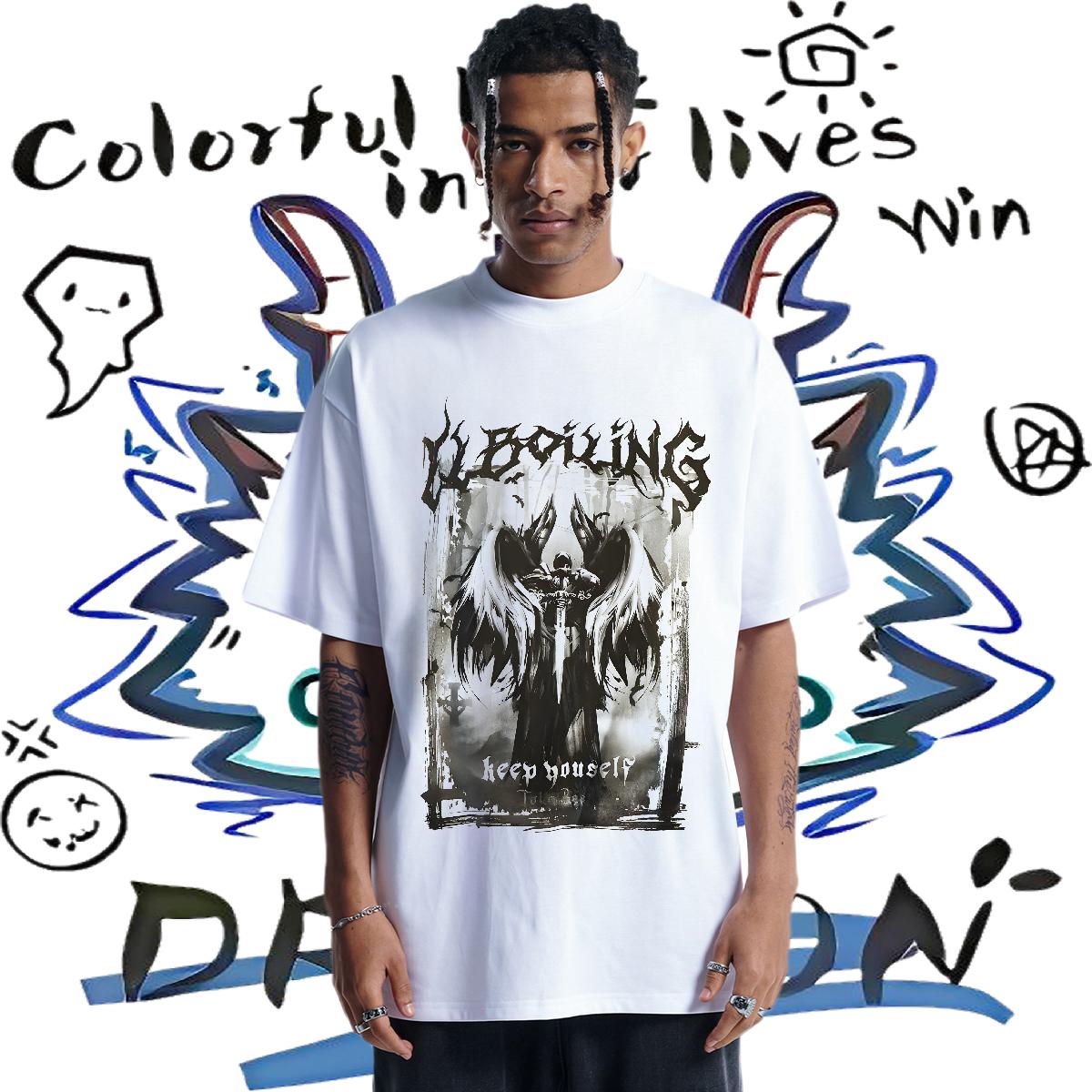 Unisex T-Shirts Daily Wear Short sleeve Cotton Soft Men Tshirts New Oversized Tops Tees
