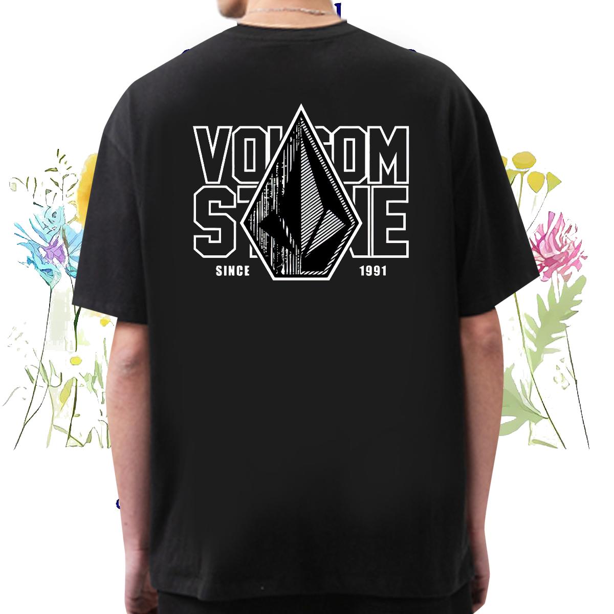 Fashion T shirt Cartoon Print Tshirts Street Wear O-Neck Short Sleeve Cotton Loose Fit Clothings