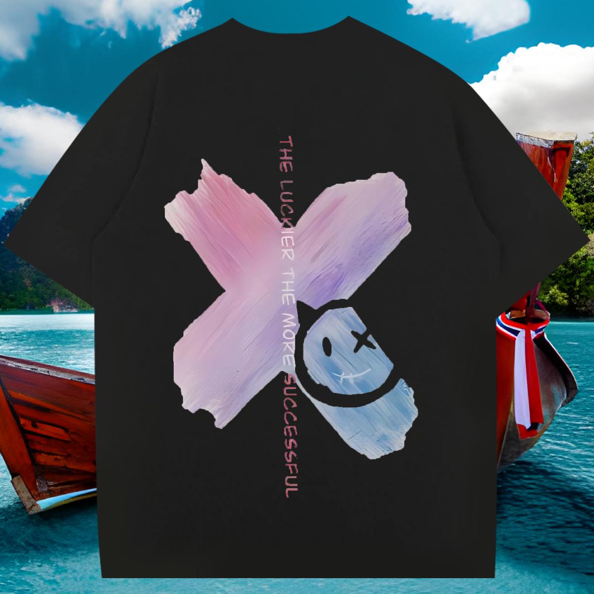 Stylist T Shirt For Man DIY Mens Tshirts High Street Hip Hop Breathable Crew Neck Brand Tops