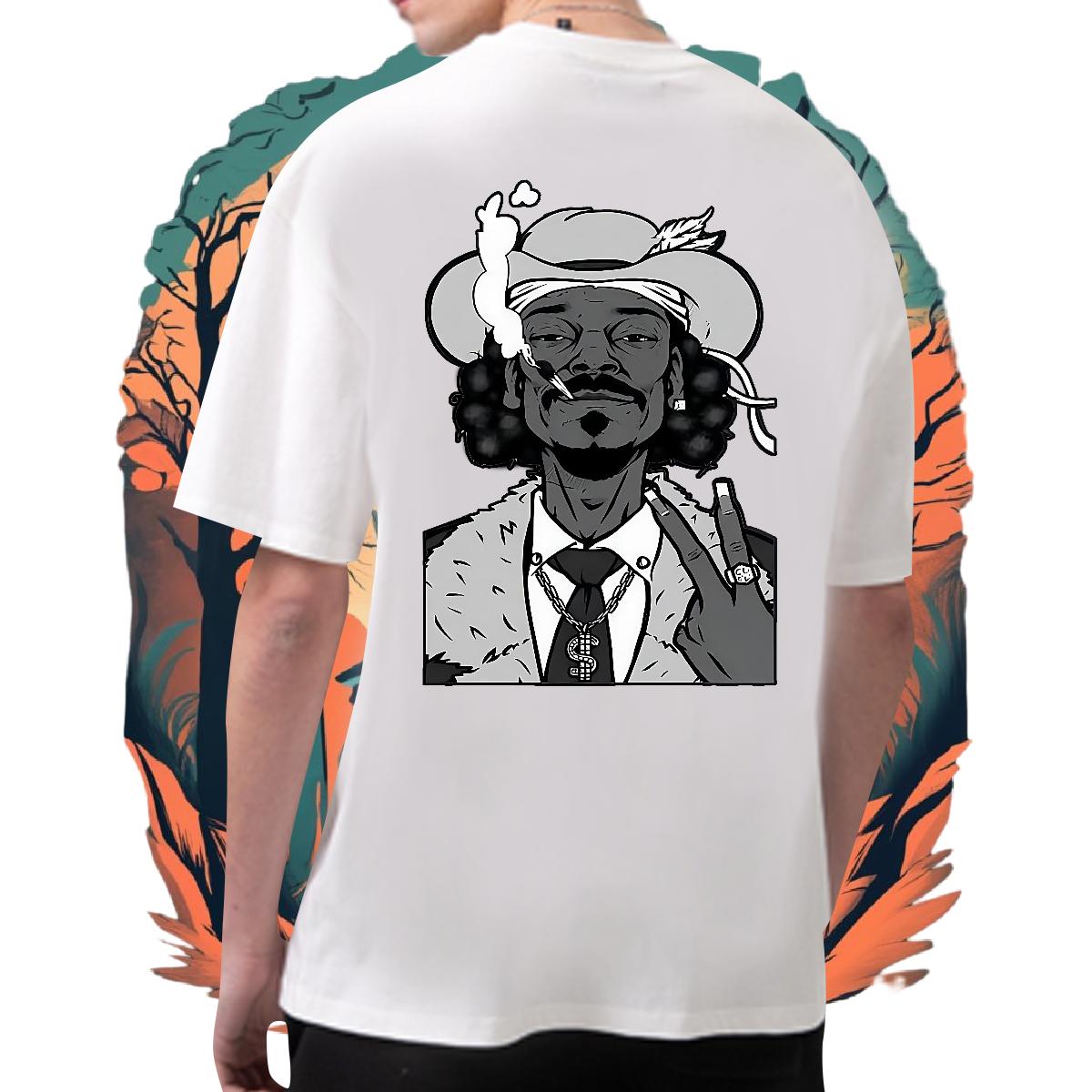 Cool Design Men T Shirts Breathable Crew Neck Cotton Anime Printing Street Couples T Shirts Custom Printing Fashion Casual Tops Tees