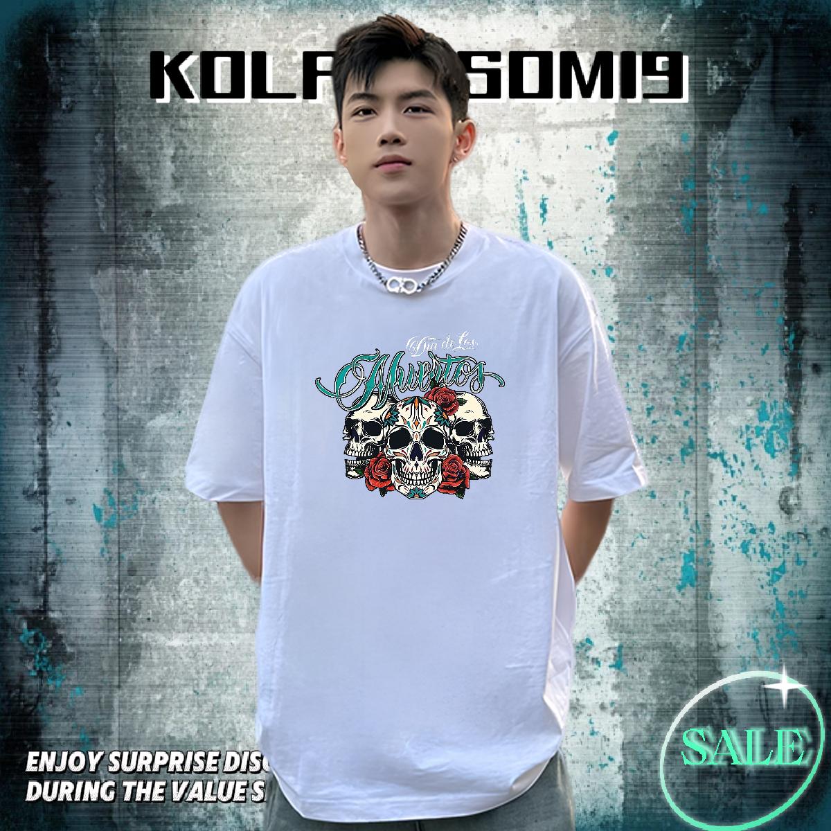 Casual New T Shirt For Man Custom Print Plus Size Men Tees Hip Hop O-Neck Short Sleeve Cotton High Quality Clothes