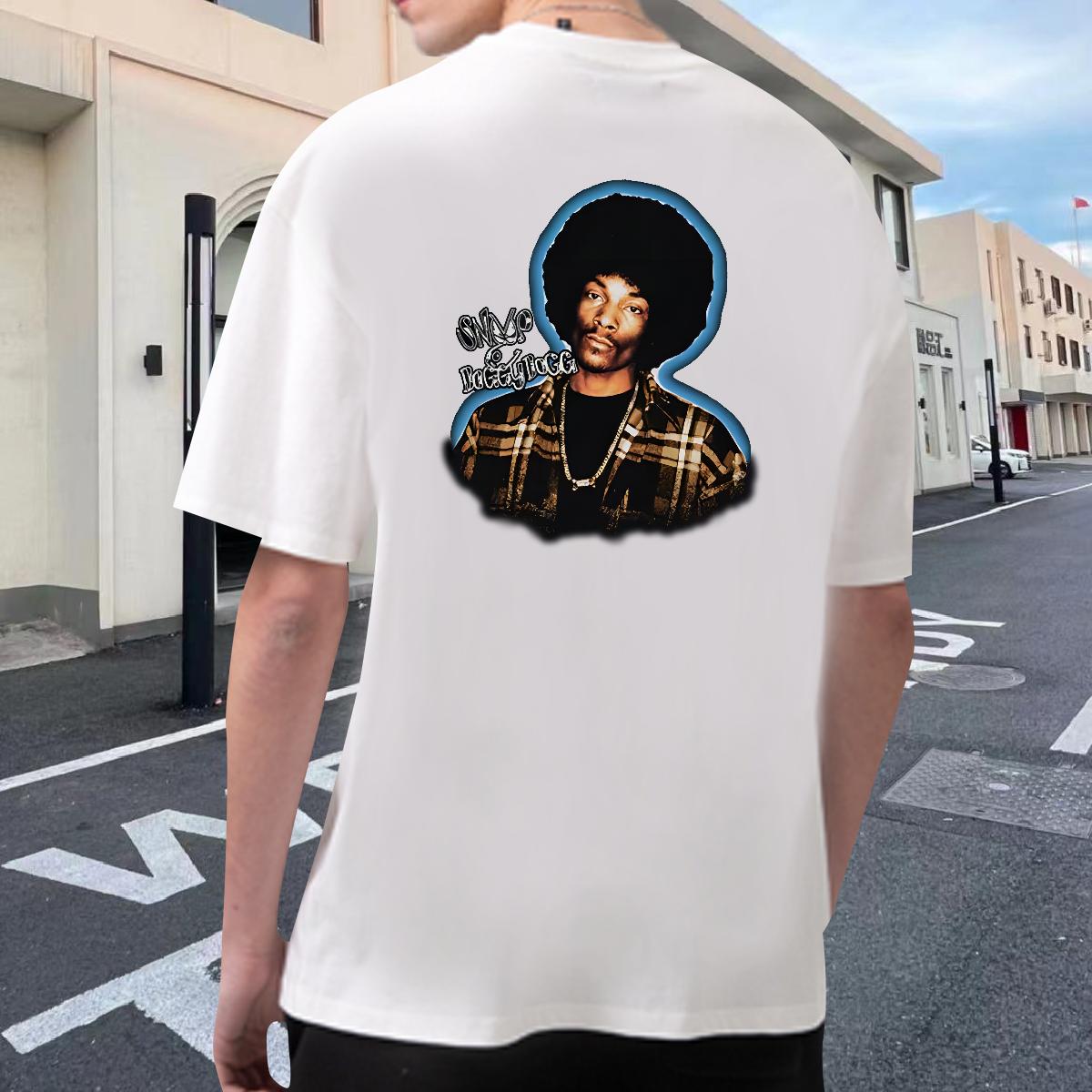 Loose Mens T Shirts Cotton Breathable Casual Daily Wear Men Tops Tees Customized Custom Tops