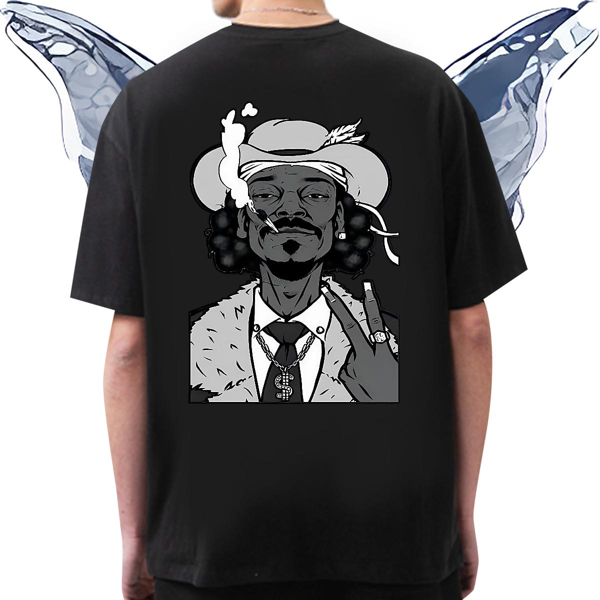 Designer Fashion T Shirt For Man Plus Size Cartoon Hip Hop Street Tshirt for Man Woman Breathable Short Sleeve Soft Tshirts