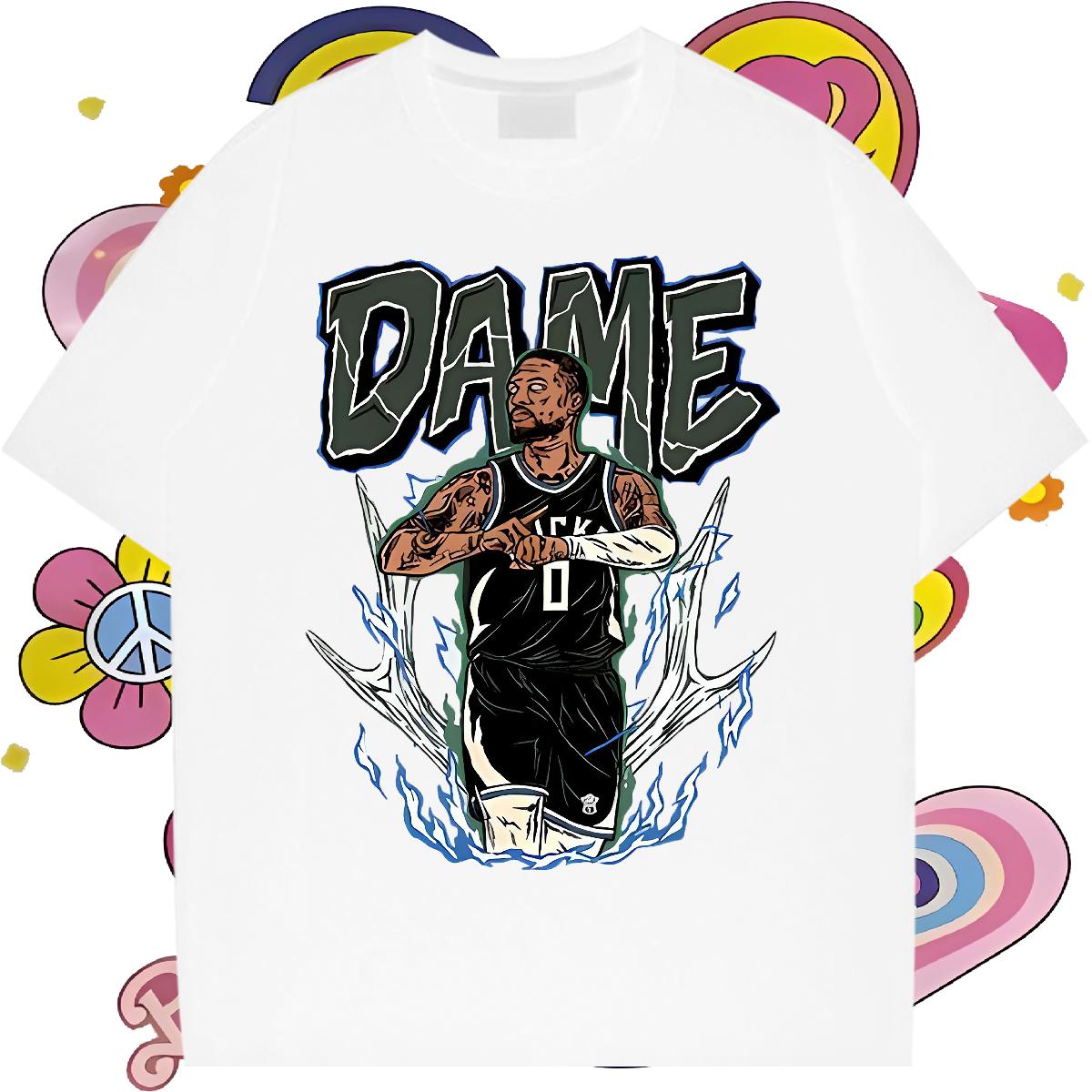 High Quality T Shirt For Man Hip Hop Breathable Crew Neck Cotton Men Tops Tees 2024 Black White Tops