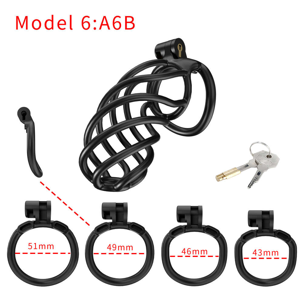 2023 SANICA BDSM Sex Toy Resin chastity Cage Male Chastity Devices Penis Lock Cock Penis Cages for Men s