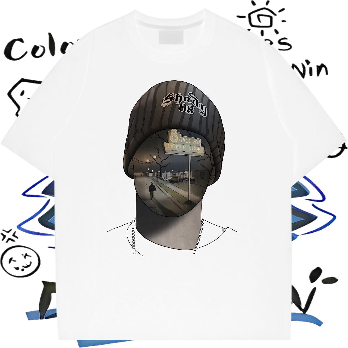 High Quality Mens T Shirts Beach Short sleeve Cotton Soft Mens Tshirts Designer Fashion Anime Print Top Tees