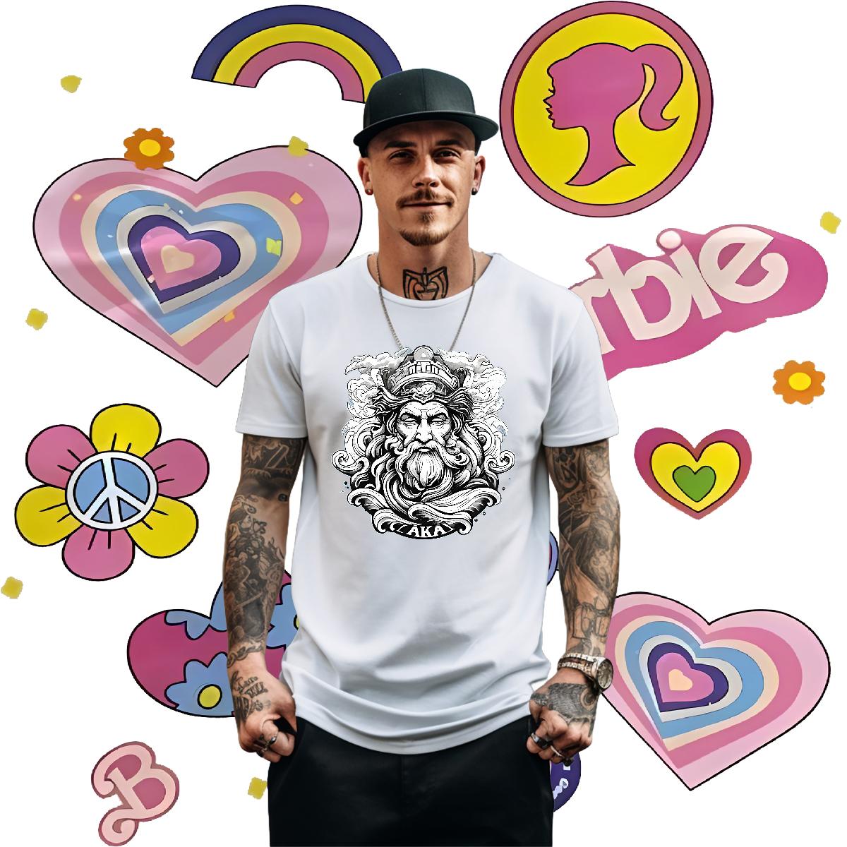 Classic T Shirts Men White Plus Size Beach Men Tshirts Cotton Breathable 5A Clothings
