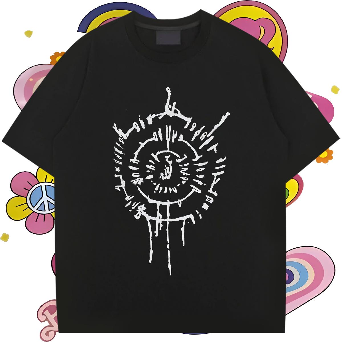Cool Design T-Shirts Sports Casual Cotton O Neck Short Sleeves Men Tops Tees Stylist Anime Print Tops