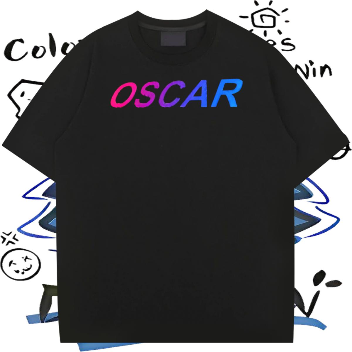 Wholesale Mens T Shirts Street Short Sleeve Cotton O-Neck Tshirt for Man Woman Fashion Designer Custom Printed Tops