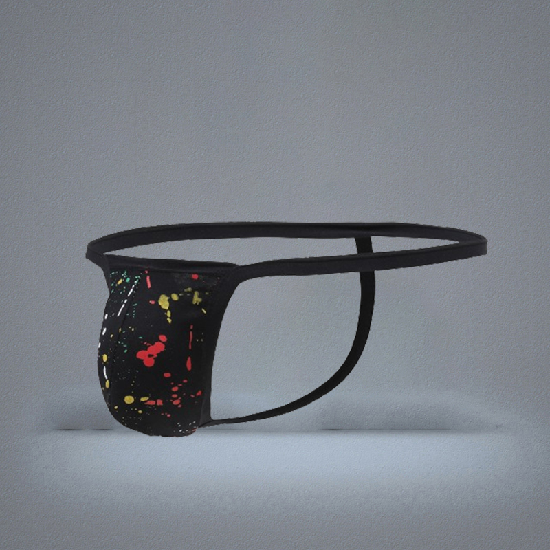 E048 Whole gay men039s sexy underwear lingerie cotton low rise pouch thongs seamless tstrings gstrings panties5505436