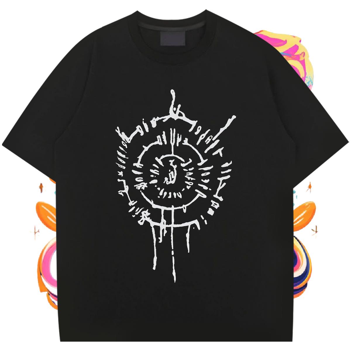 Cool Design T-Shirts Outdoor Short Sleeve Cotton O-Neck Men Tops Tees Classic Casual Custom Print Oversized Tops Shirt
