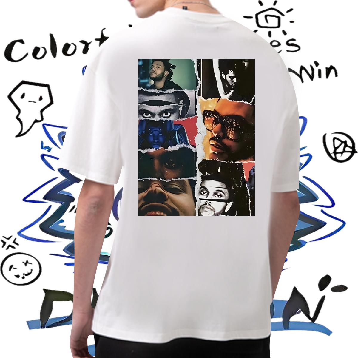 DIY Customized T-Shirts for Men Custom Printed Tshirt for Man Woman Casual Beach Round Neck Short Sleeve 5A Tees