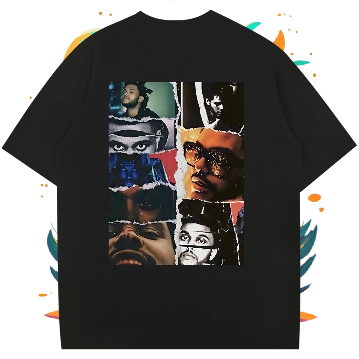 DIY Customized T Shirt For Man Cartoon Print Men Tshirts Street wear Hip Hop Breathable Crew Neck Classic Tees