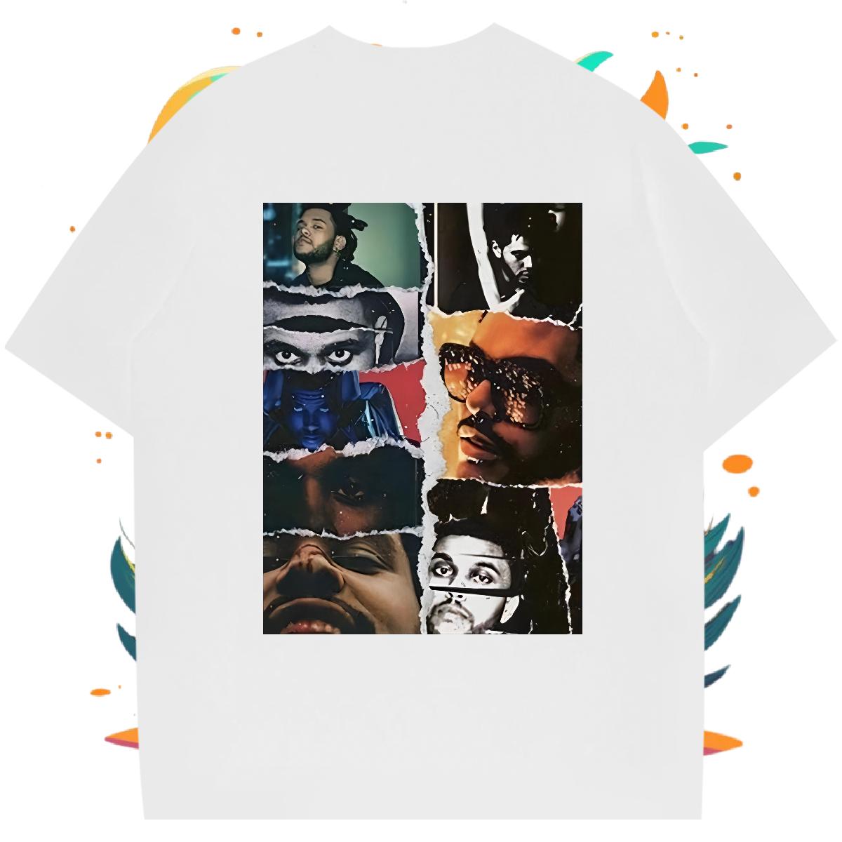 DIY Customized T Shirt For Man Cartoon Print Men Tshirts Street wear Hip Hop Breathable Crew Neck Classic Tees
