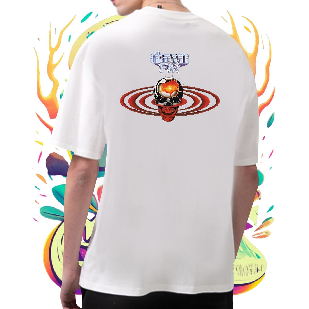 Soft T Shirt For Man Cotton O Neck Short Sleeves Daily Outfit Mens Tshirts Anime DIY Wear