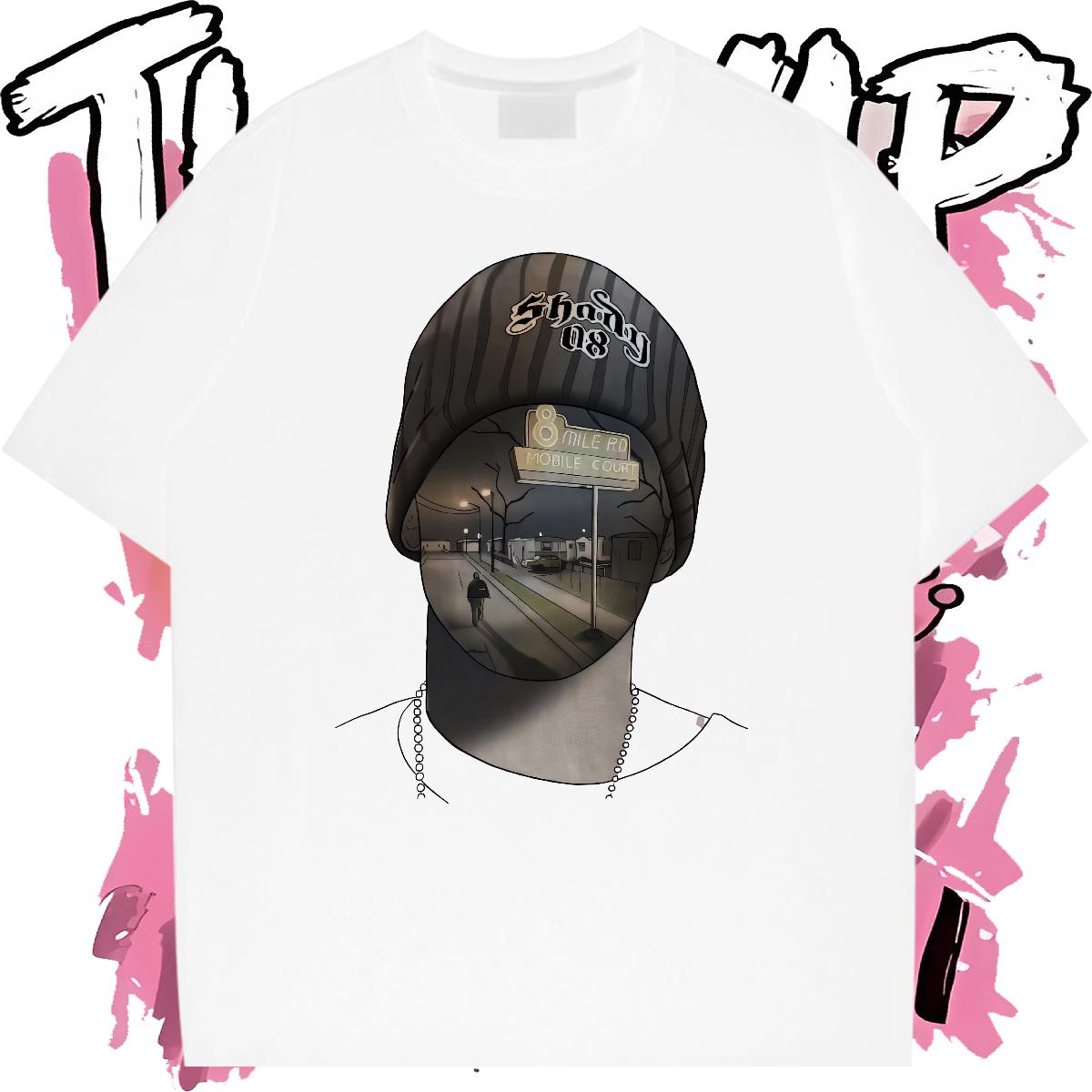 Popular T Shirts Men High Street Hip Hop Cotton Breathable Soft Tshirts Wholesale Anime Tees