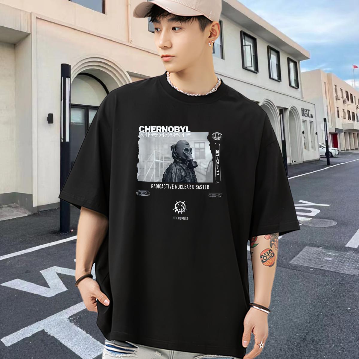 Classic T Shirts Men Street wear Hip Hop 180g Cotton Couples T Shirts New Arrival Custom Printing Clothings
