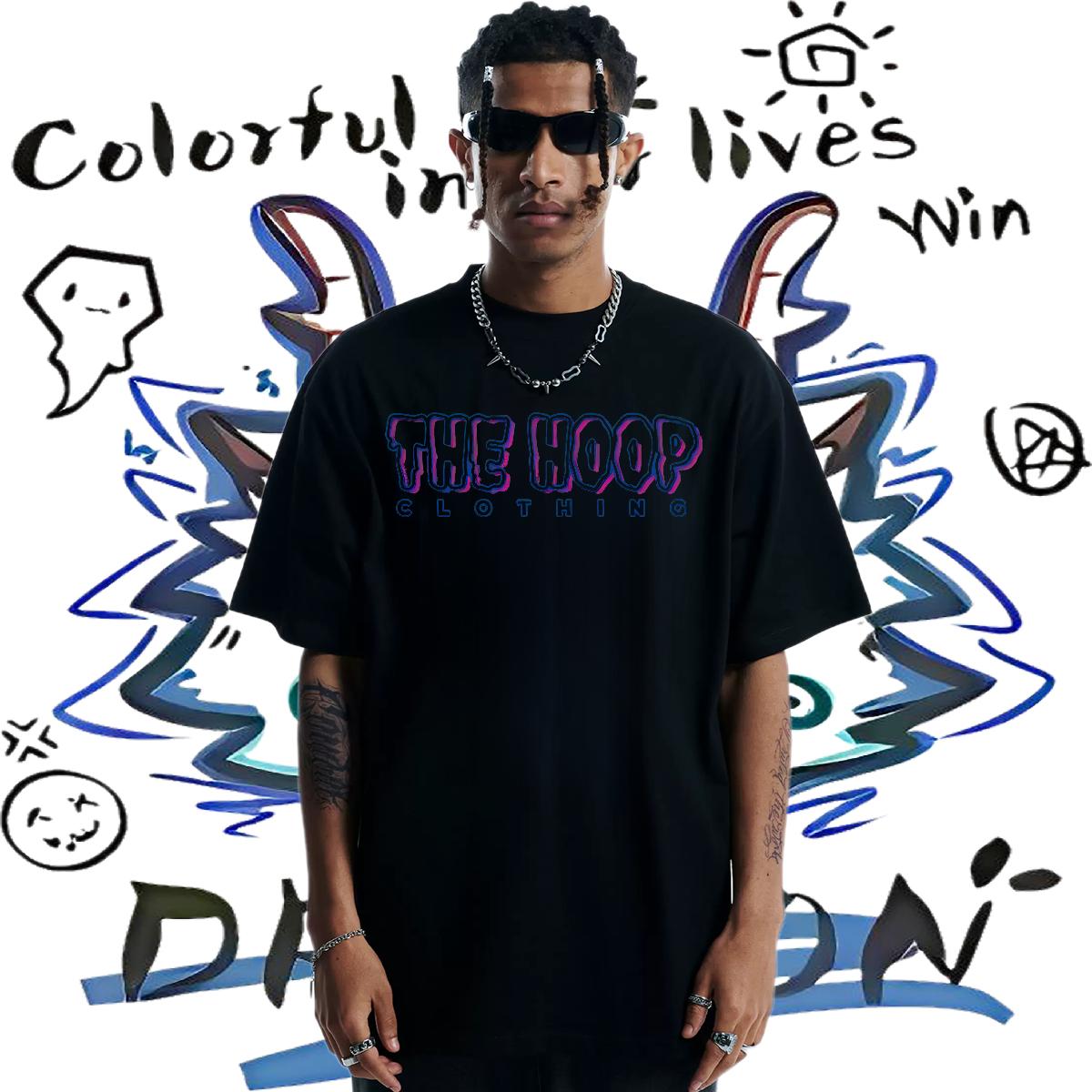Popular T-Shirts Sport Crew Neck Cotton Tshirt for Man Woman Fashion Black Oversized Tees Shirts