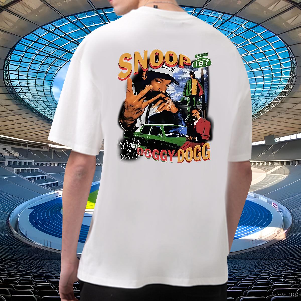Loose Man T Shirts Crew Neck Cotton Casual Daily Wear Men Tees Custom Cartoon Stylist Wear