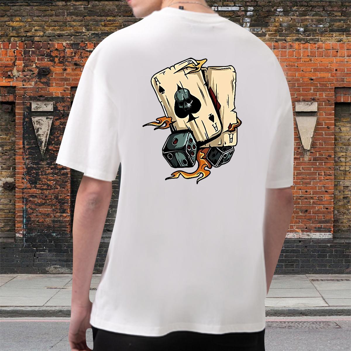 DIY Customized T-Shirts for Men Oversized Spring Summer Couples T Shirts Cotton Breathable High Quality Tops Shirt