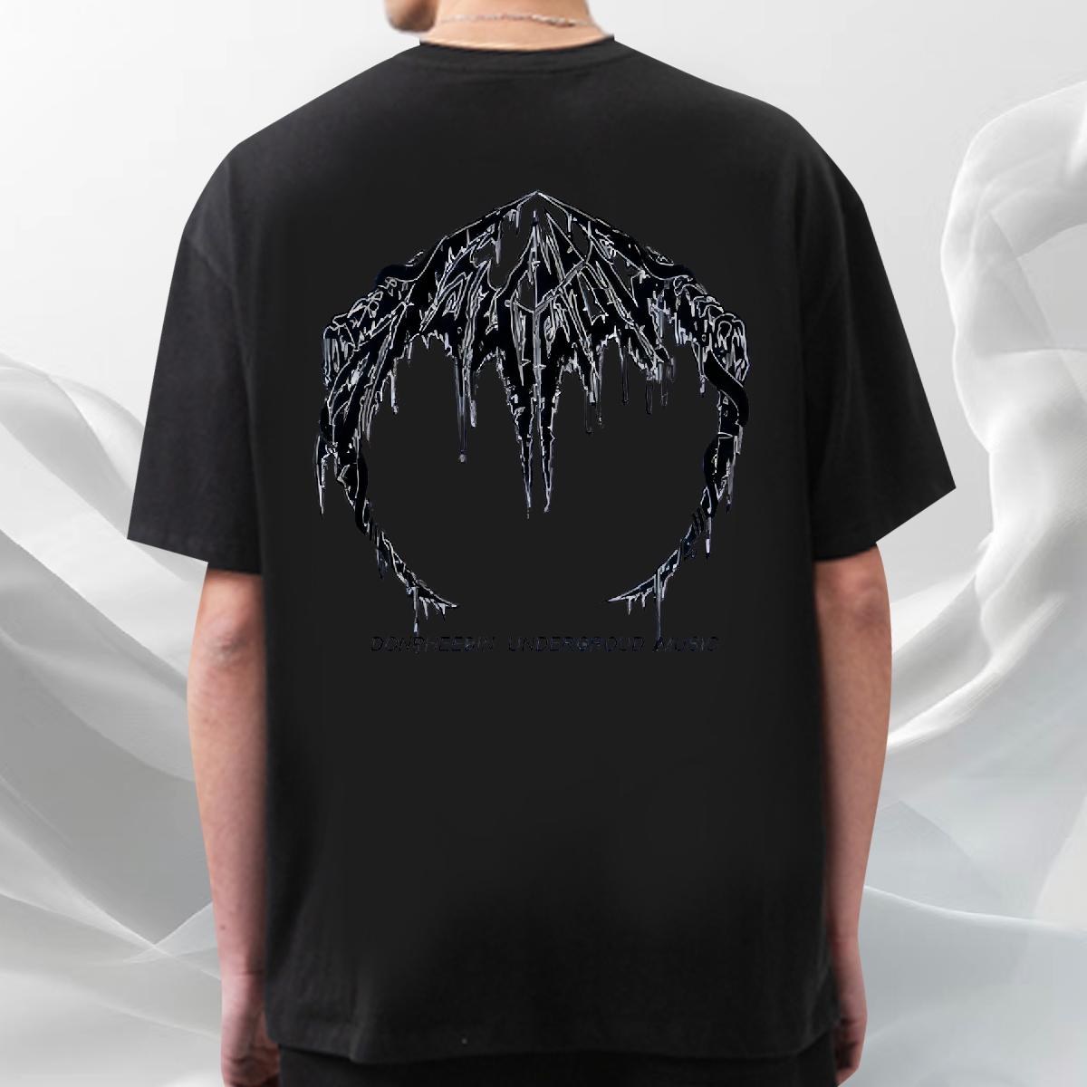 Fashion New T shirt DIY Anime Printing Street Tshirt for Man Woman Round Neck Short Sleeve Popular Tshirts