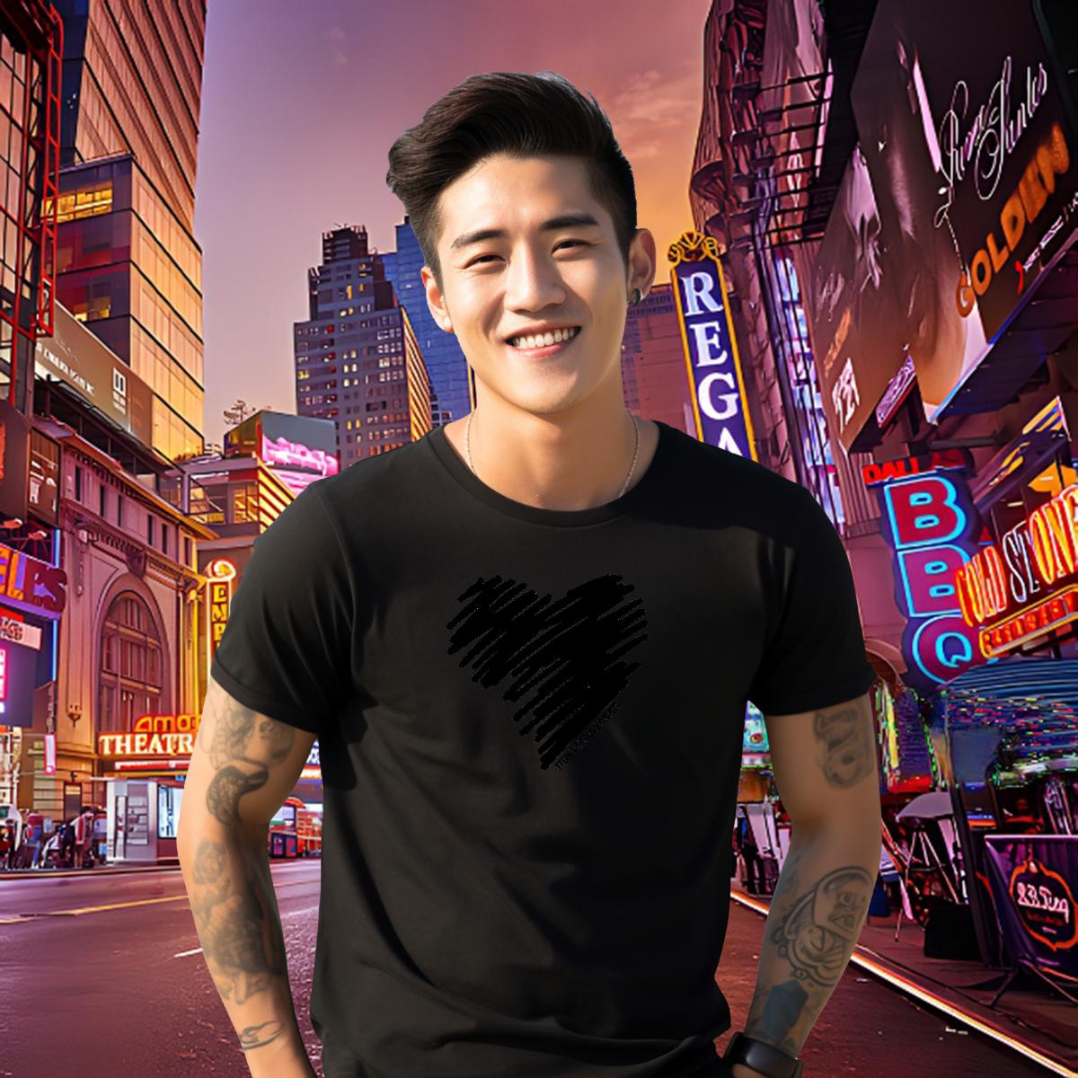 Stylist T-Shirts Anime Print Casual Couples T Shirts Breathable Crew Neck Cotton Comfortable Tops Shirt