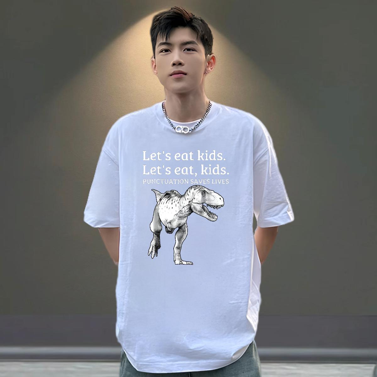 Popular Men T Shirts Home Outdoor Breathable Crew Neck Men Clothes T-Shirt Fashion Design Customized Wear