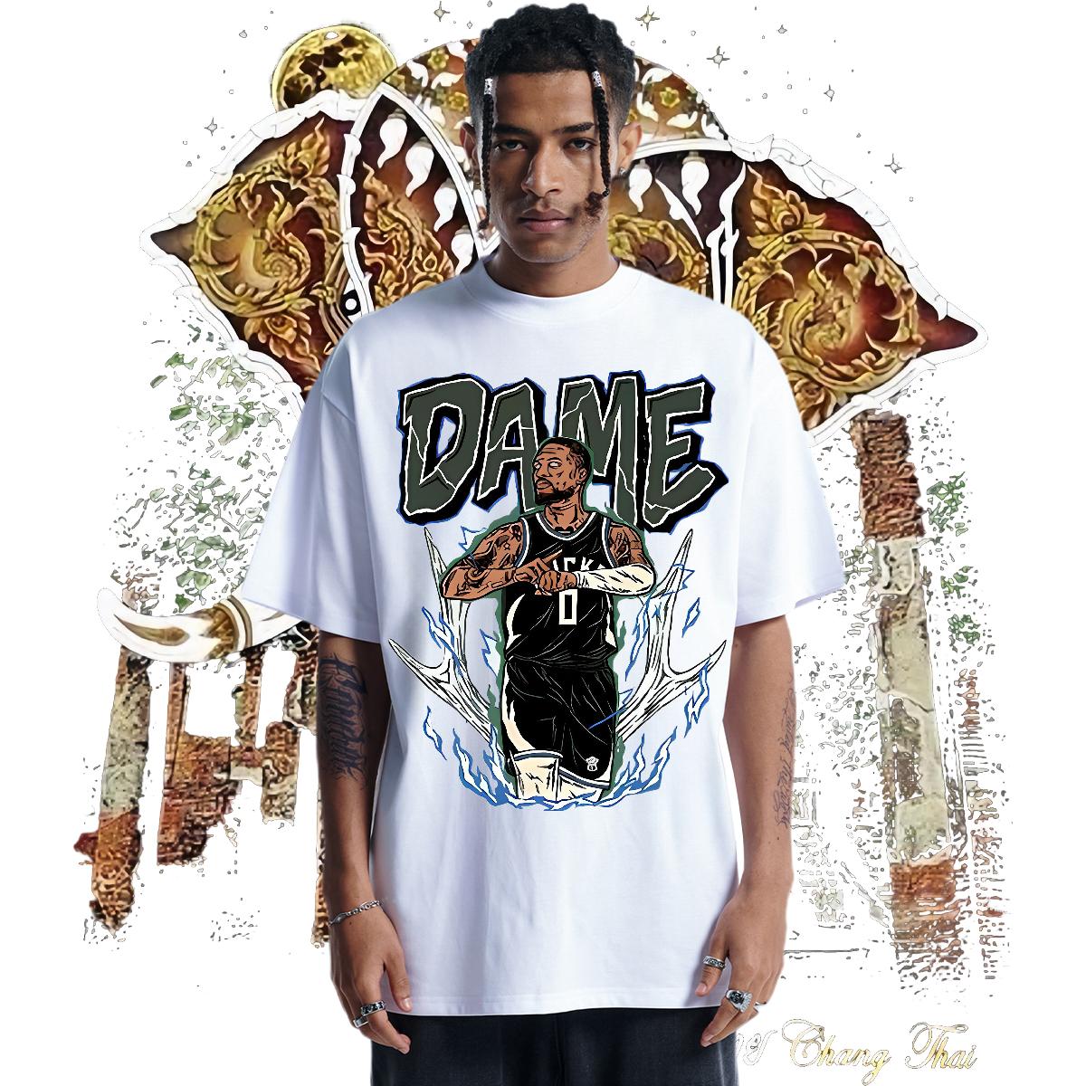 Designer Fashion T Shirt For Man Anime Print Men Tshirts Sport Cotton Breathable Short Sleeve Comfortable Tops Shirt