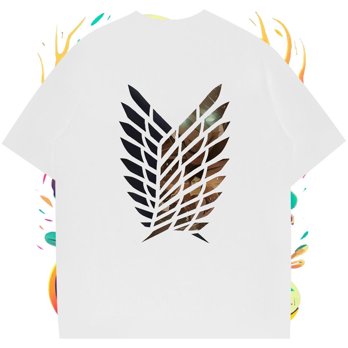 Fashion Men T Shirts Anime Anime Printing Street Tshirts Breathable Short Sleeve Comfortable Tops