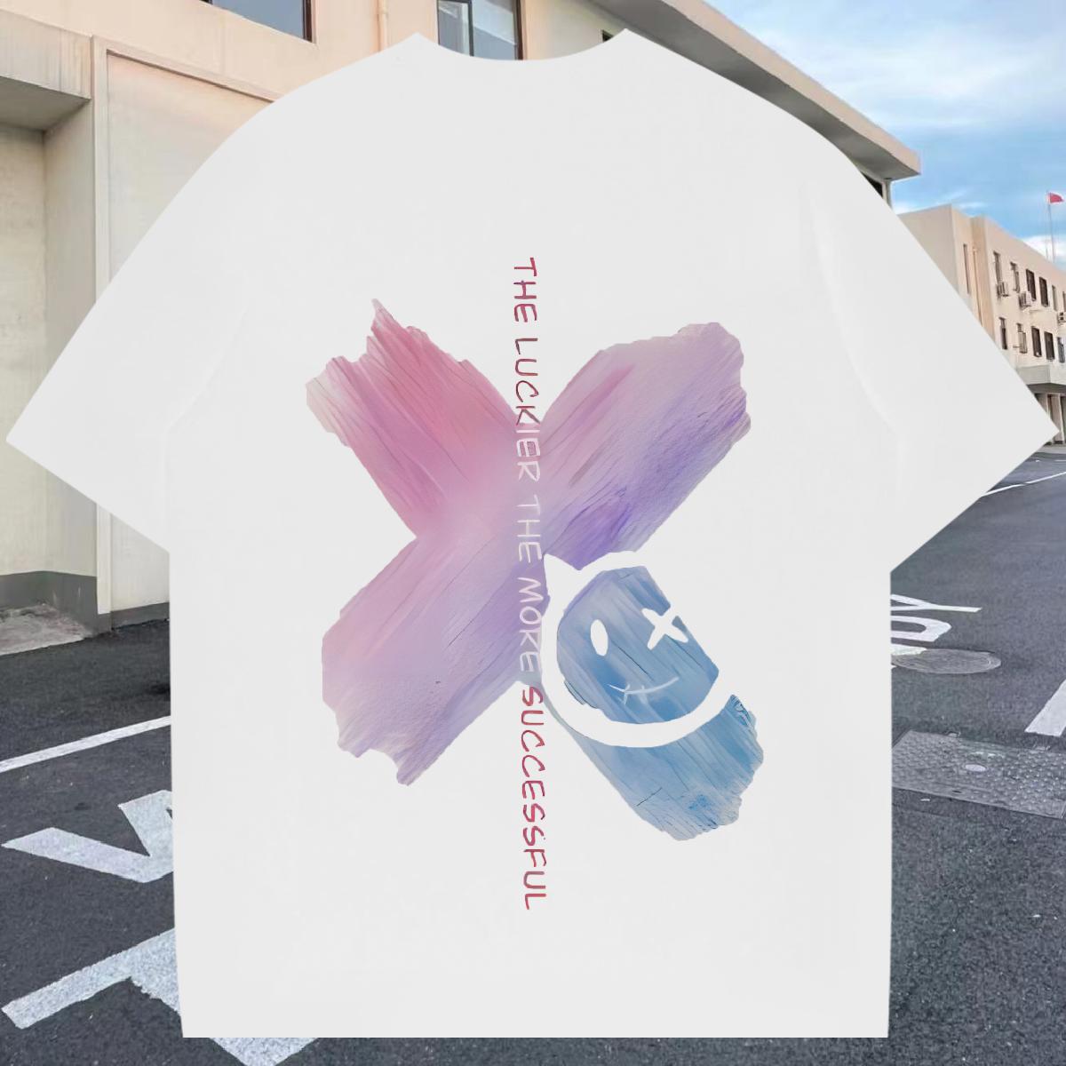 2024 New T Shirt For Man Custom Sports Casual Men Tops Tees Cotton Breathable Classic Tops Shirt