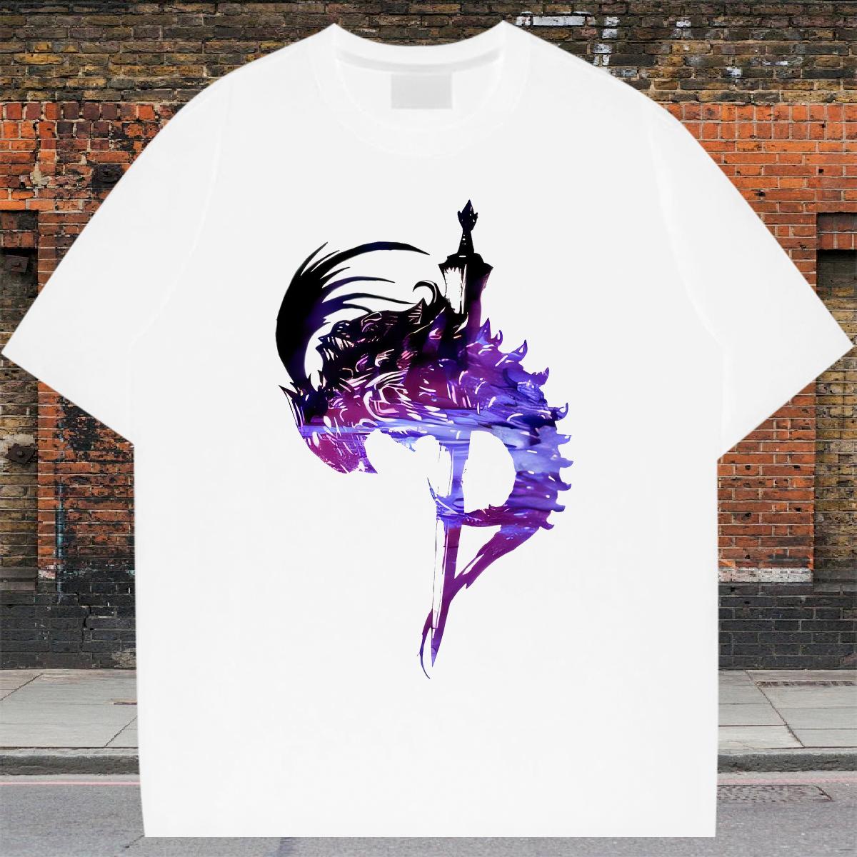 High Quality Mens T Shirts Hip Hop Street Breathable Crew Neck Cotton Men Tees Fashion Casual Anime Print Tee Shirt