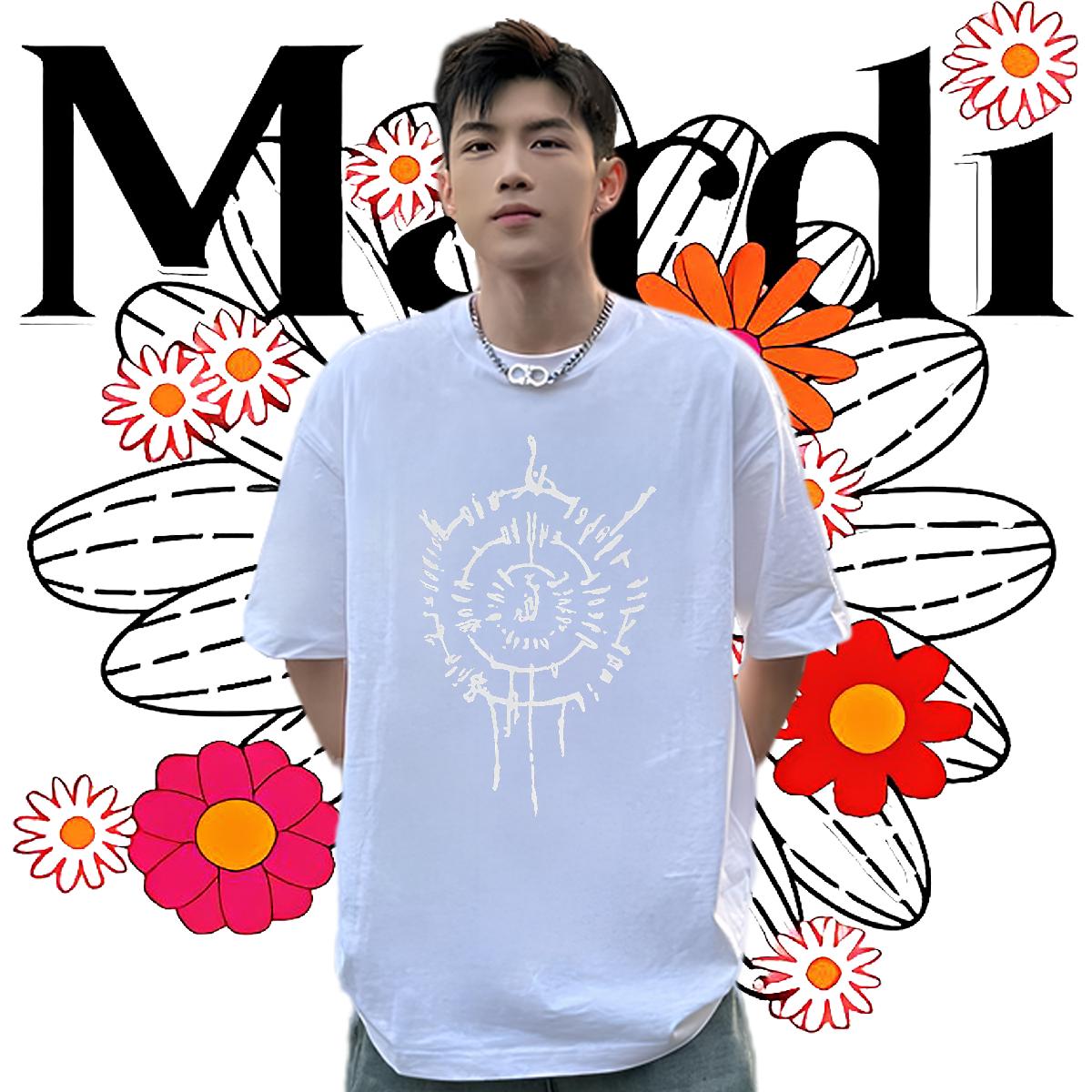 Unisex Mens T Shirts Street wear Hip Hop Short sleeve Cotton Soft Mens Tshirts Designer Fashion Custom Print Oversized Tops