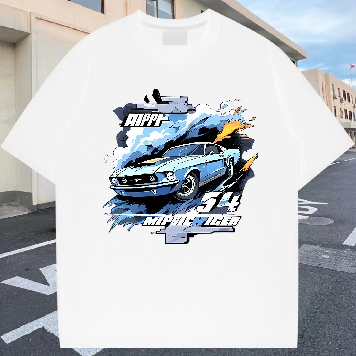 Designer Fashion T-Shirts Custom Hip Hop Street Tshirts Breathable Crew Neck Cotton 5A Top Tees