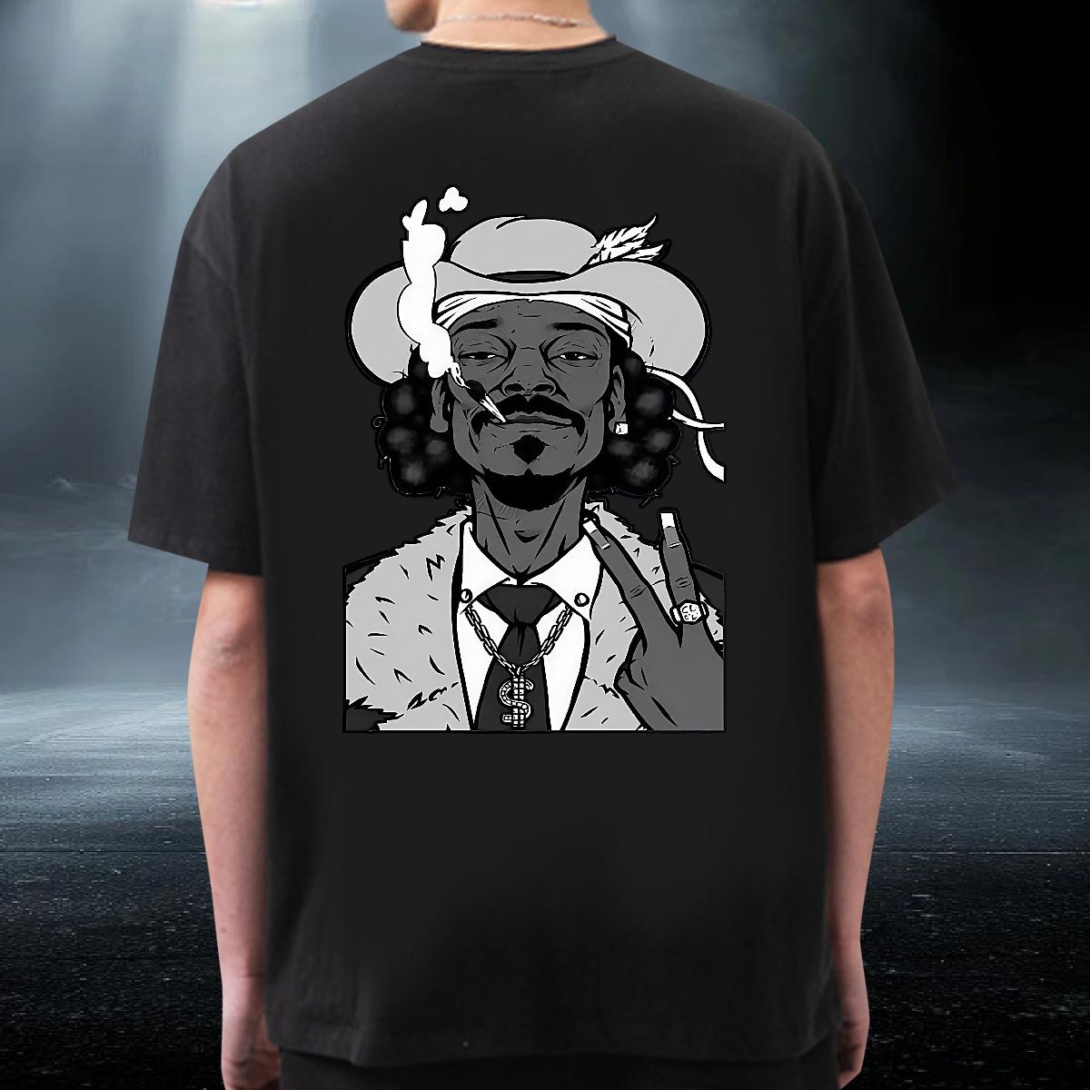 DIY Man T Shirts Plus Size Cartoon Summer Casual Tshirt for Man Woman Breathable Short Sleeve Classic Clothings
