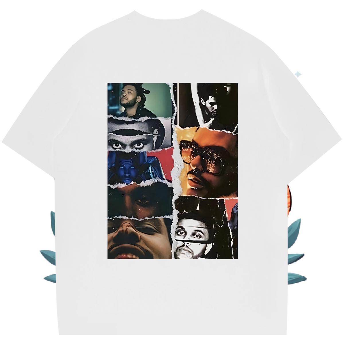 Customized Mens T Shirts Custom Cartoon Couples T Shirts High Street Hip Hop Cotton Breathable Short Sleeve Unisex Top Tees