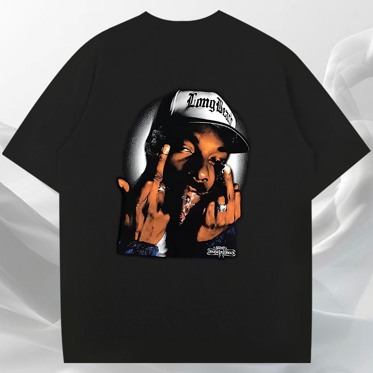 Stylist T Shirts Men Anime Print Street Wear Men Tees Cotton Breathable Unisex Tops Shirt