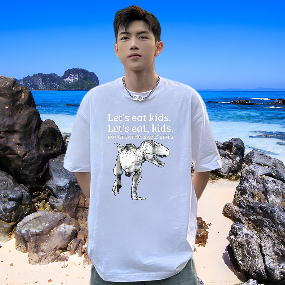 Comfortable T Shirt For Man Casual Daily Wear Cotton Breathable Short Sleeve Couples T Shirts Fashion Designer Cartoon Print Clothes
