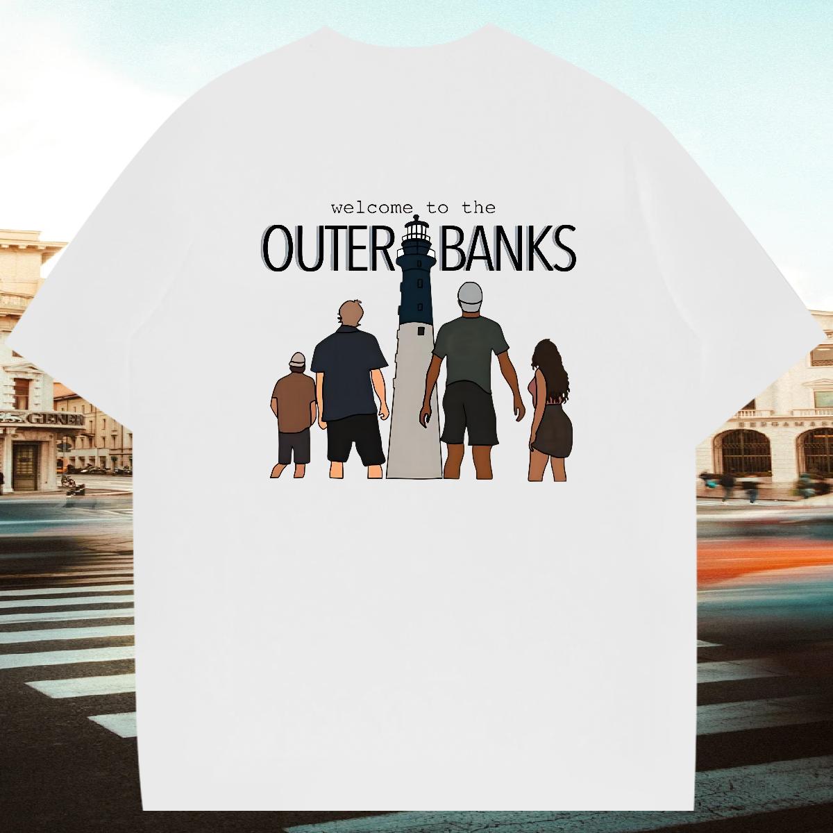 New Men T Shirts Custom Cartoon Outdoor Couples T Shirts Short sleeve Cotton Soft Soft Tops Shirt