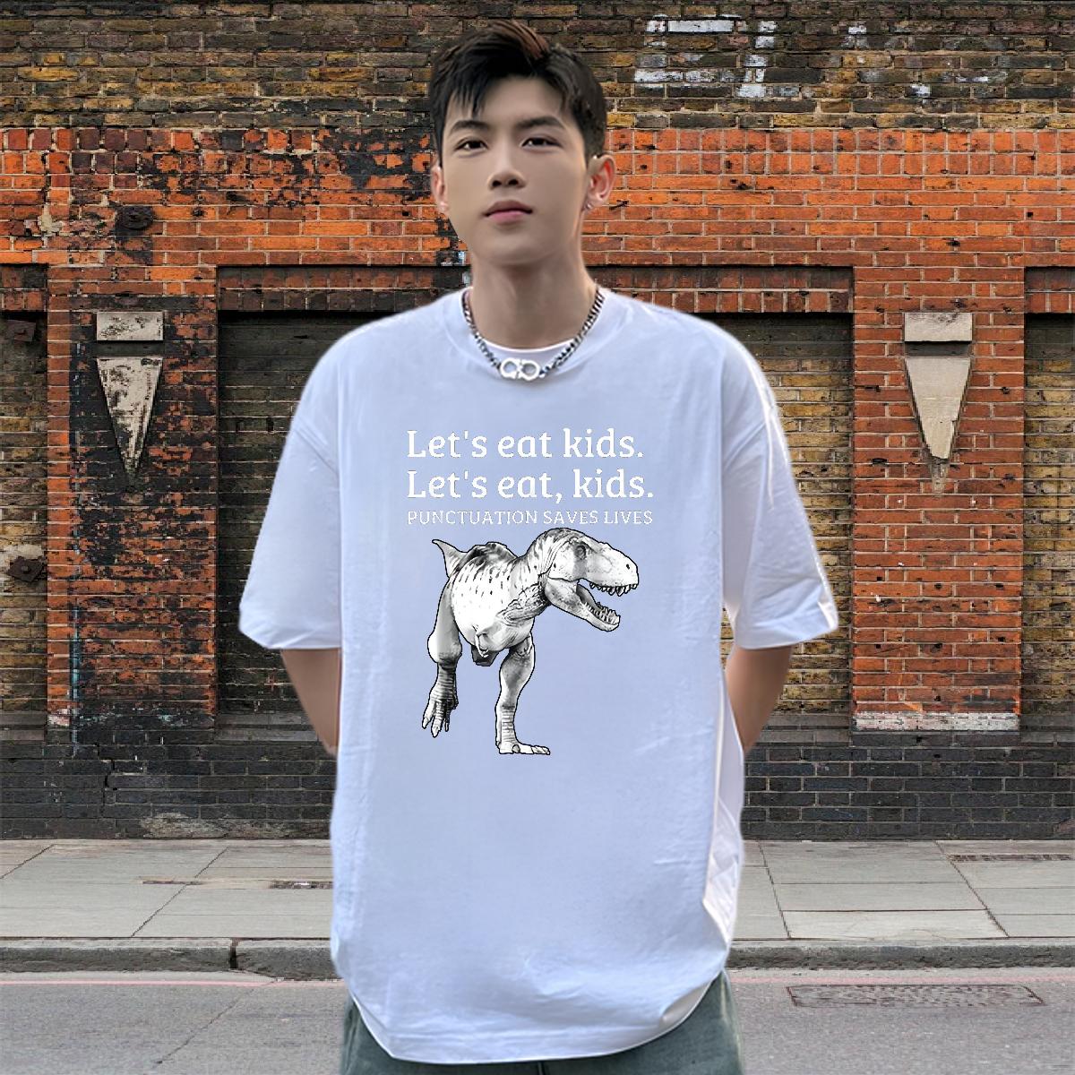 High Quality T shirt Summer Casual Round Neck Short Sleeve Mens Tshirts Fashion Casual DIY Printed Tops