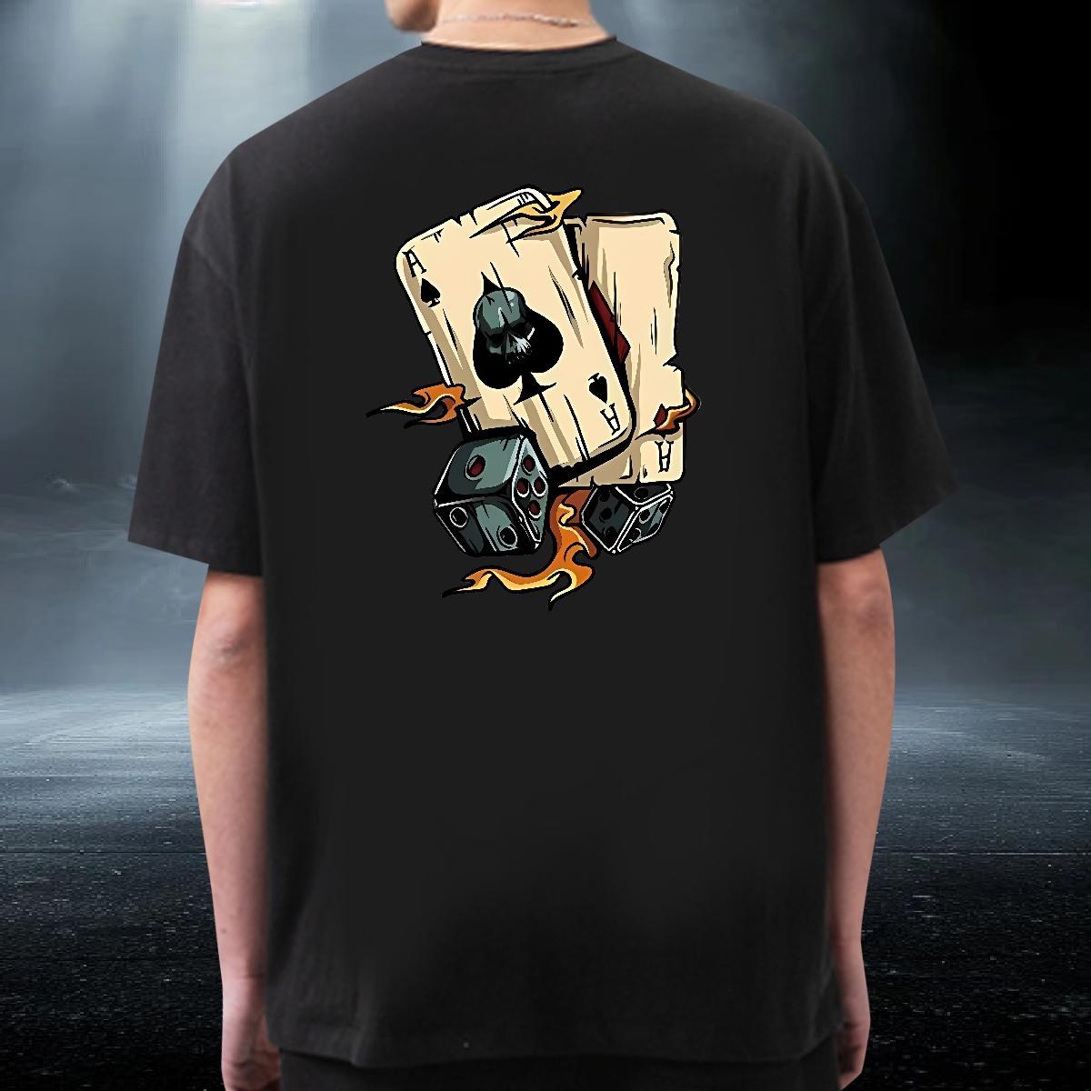 2024 T-Shirts for Men White Plus Size Summer Casual Mens Tshirts Breathable Crew Neck Popular Clothings